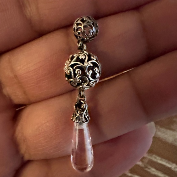 Pandora sterling silver earrings - Picture 3 of 5